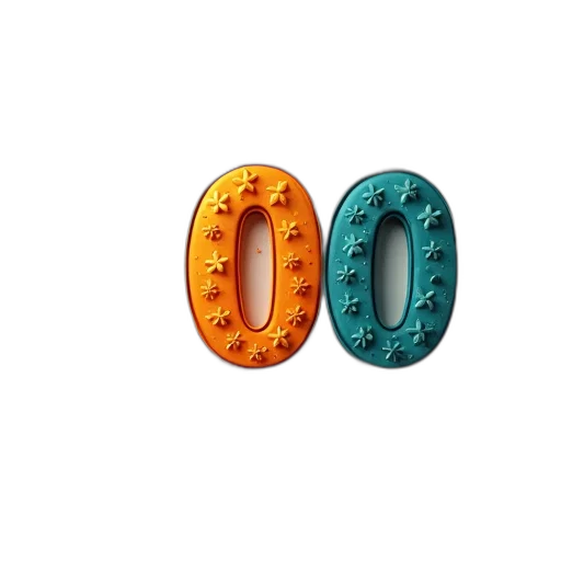 jewelry, 3d render, photorealistic, colorful transparent PNG cut-out