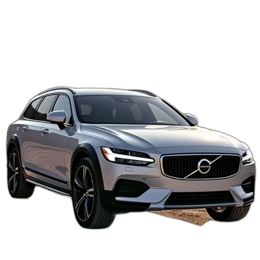 car, 3d render, photorealistic, new transparent PNG cut-out