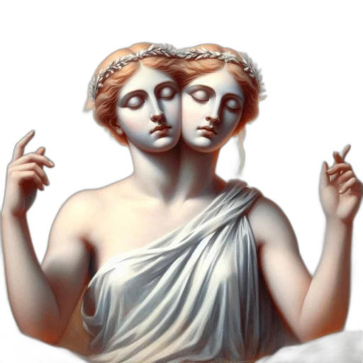 dress, face, jewelry, vaporwave transparent PNG cut-out