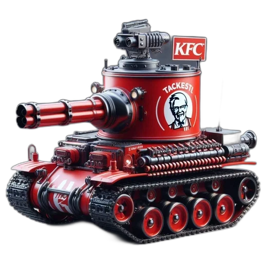robot, weapon, car, concept art transparent PNG cut-out
