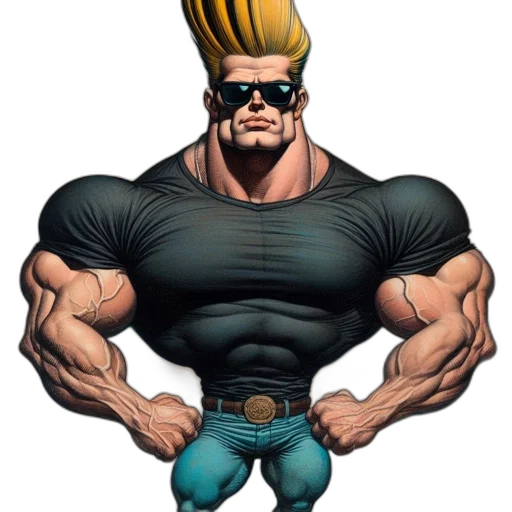 hair, animal, comic book art, concept art transparent PNG cut-out