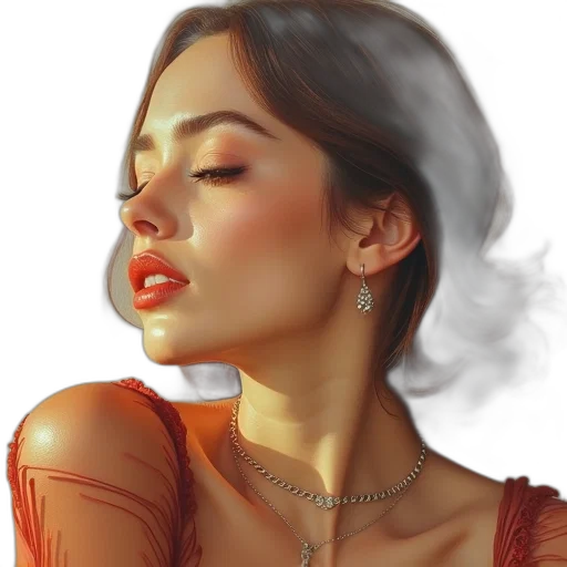jewelry, face, dress, crown transparent PNG cut-out