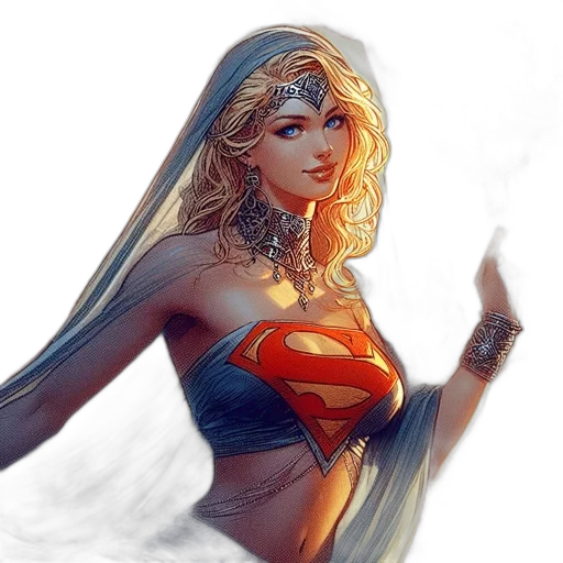 dress, comic book art, concept art, fantasy art transparent PNG cut-out