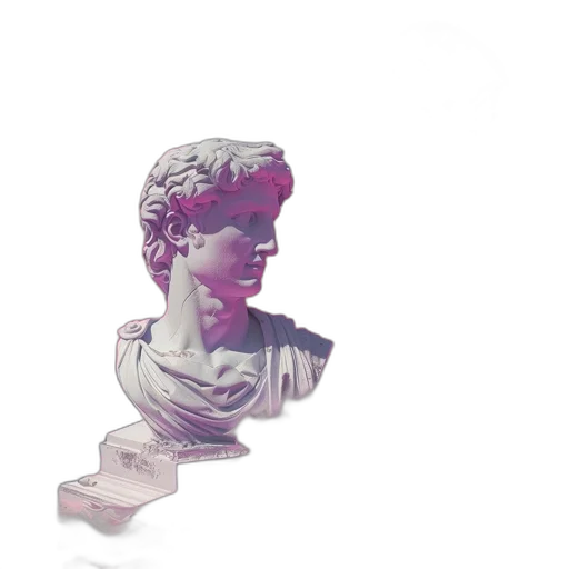 crown, face, robot, creature transparent PNG cut-out