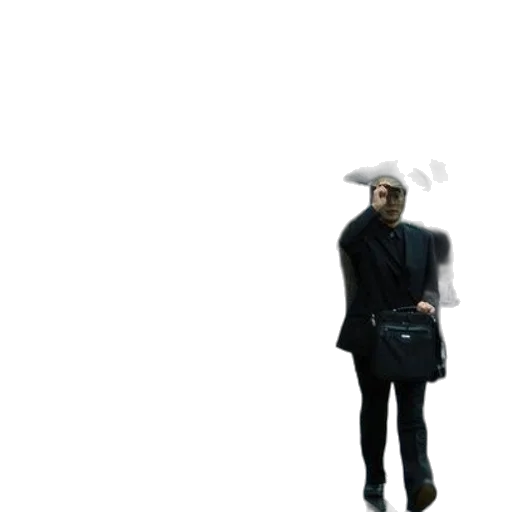hat, jacket, staff, mask transparent PNG cut-out