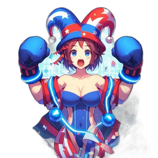 weapon, robot, dress, staff transparent PNG cut-out