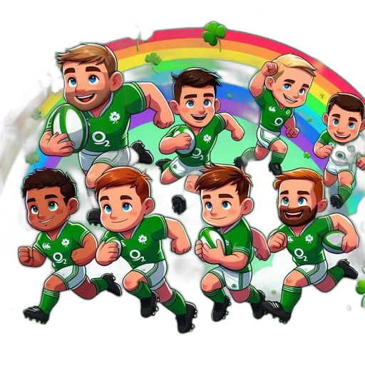 concept art, cartoon, green, energetic transparent PNG cut-out