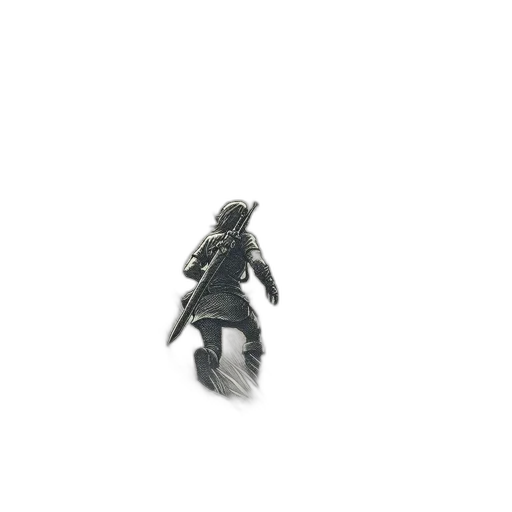 sword, weapon, dragon, staff transparent PNG cut-out