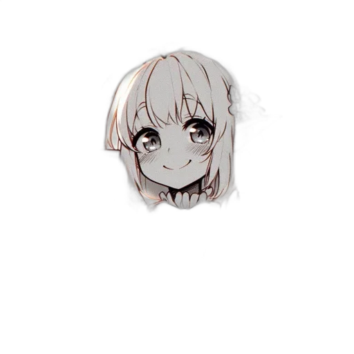 face, creature, mask, hair transparent PNG cut-out