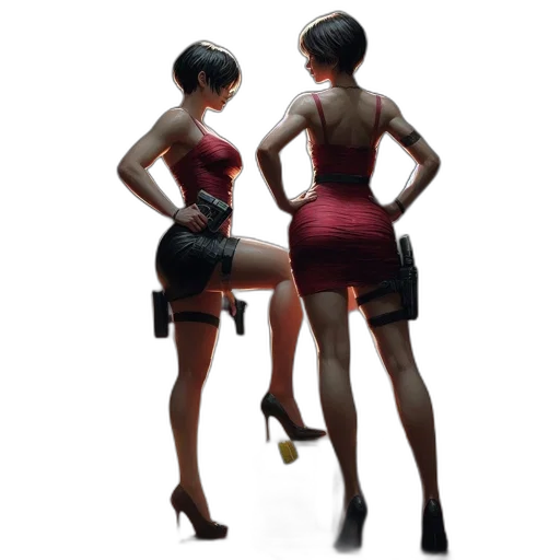 dress, concept art, 3d render, photorealistic transparent PNG cut-out