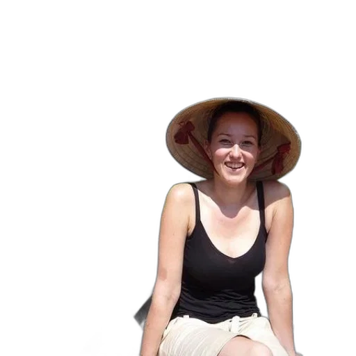 hat, staff, dress, face transparent PNG cut-out