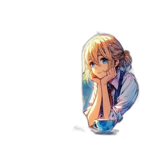 bottle, food, staff, face transparent PNG cut-out