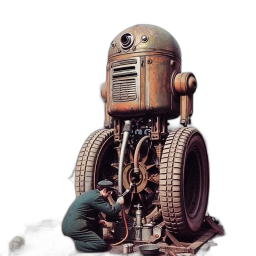 robot, car, weapon, creature transparent PNG cut-out