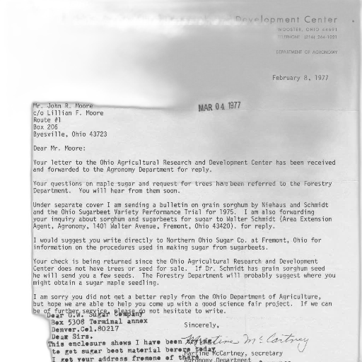 letter, ohio, agricultural, research transparent PNG cut-out