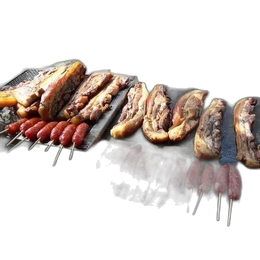 food, weapon, animal, 3d render transparent PNG cut-out