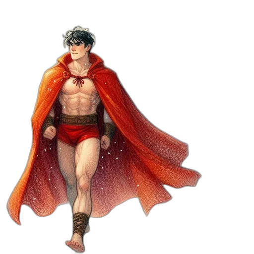 concept art, fantasy art, comic book art, pixel art transparent PNG cut-out