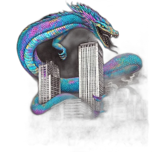 dragon, animal, mask, creature transparent PNG cut-out