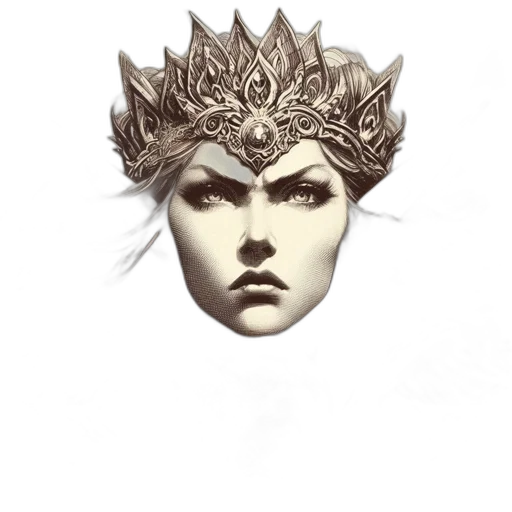 crown, mask, face, hat transparent PNG cut-out