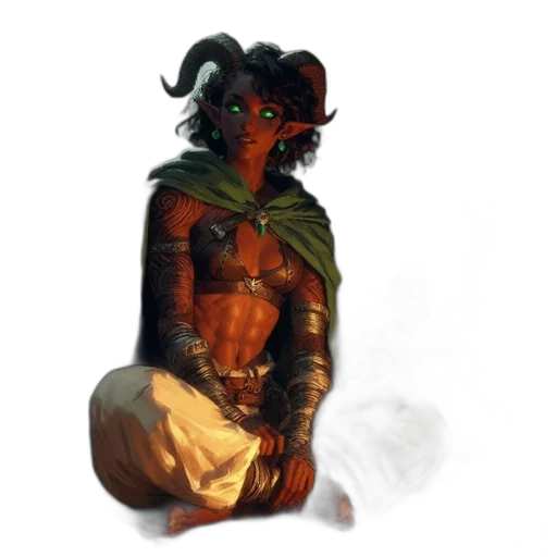 mask, dragon, staff, creature transparent PNG cut-out