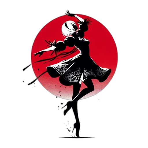 dress, staff, mask, umbrella transparent PNG cut-out