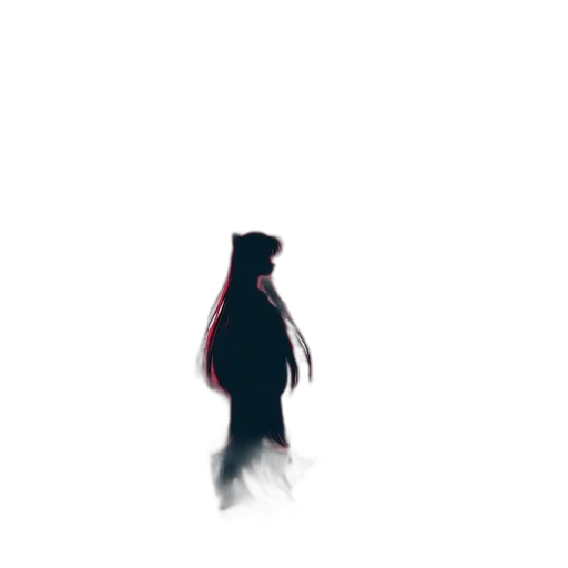 hair, dress, creature, robot transparent PNG cut-out