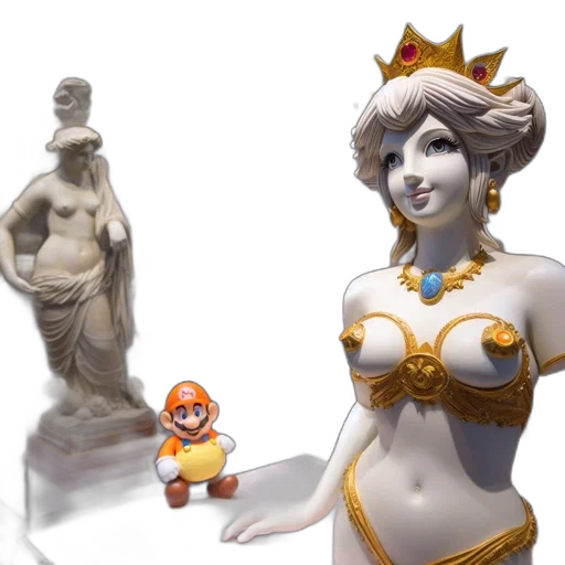 crown, 3d render, concept art, fantasy art transparent PNG cut-out