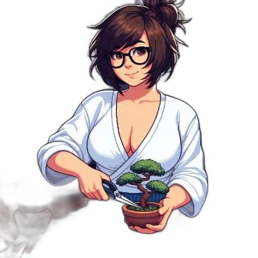 staff, food, flower, concept art transparent PNG cut-out