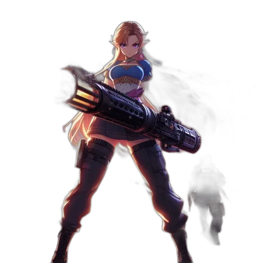 weapon, staff, concept art, fantasy art transparent PNG cut-out