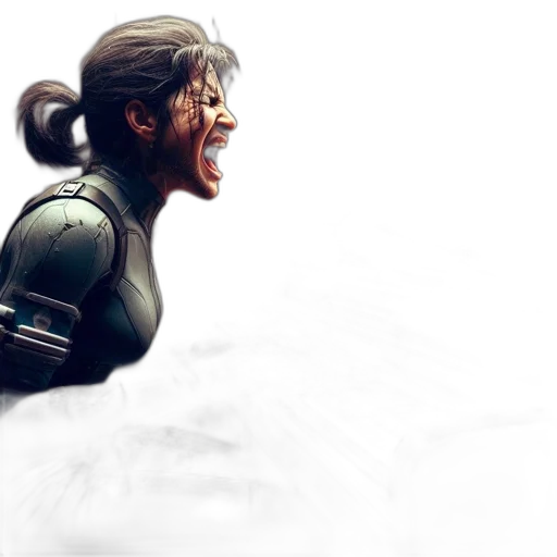 robot, face, mask, concept art transparent PNG cut-out