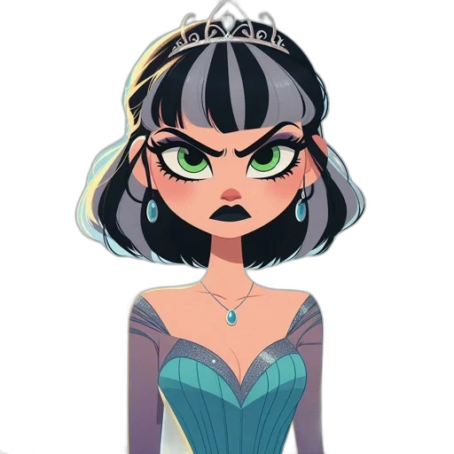 crown, jewelry, dress, staff transparent PNG cut-out