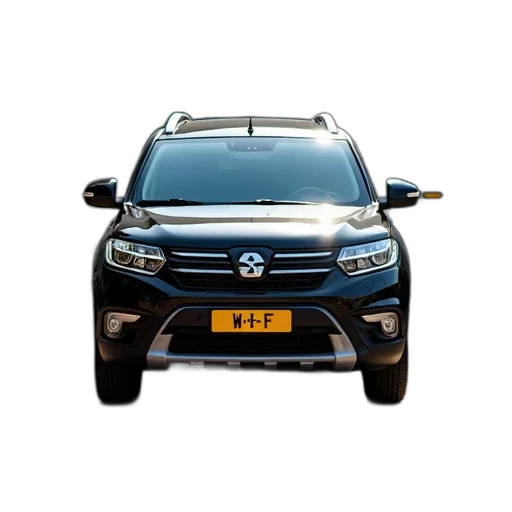 car, black, suv, parked transparent PNG cut-out
