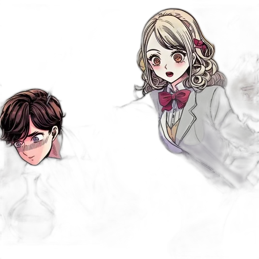 mask, concept art, anime, watercolor transparent PNG cut-out