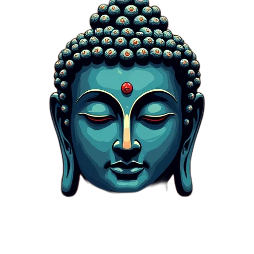 face, crown, jewelry, staff transparent PNG cut-out