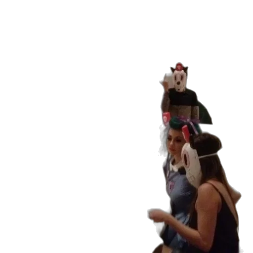 hat, mask, crown, staff transparent PNG cut-out