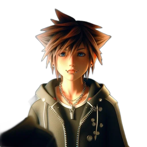 jacket, face, staff, animal transparent PNG cut-out