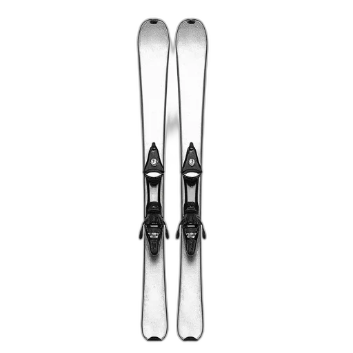 drawing, pair, skis, collar transparent PNG cut-out