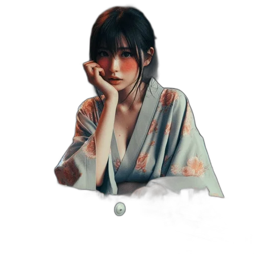 jewelry, dress, face, umbrella transparent PNG cut-out