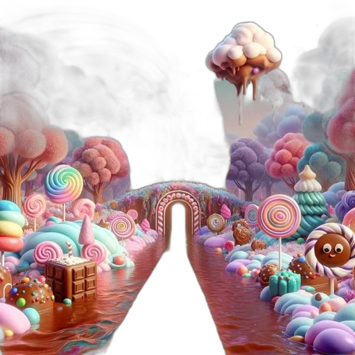 food, umbrella, concept art, fantasy art transparent PNG cut-out