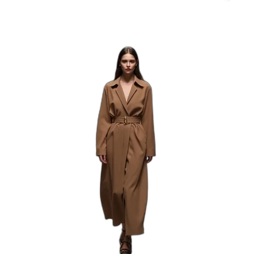 dress, jacket, concept art, 3d render transparent PNG cut-out
