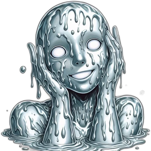 creature, face, mask, concept art transparent PNG cut-out