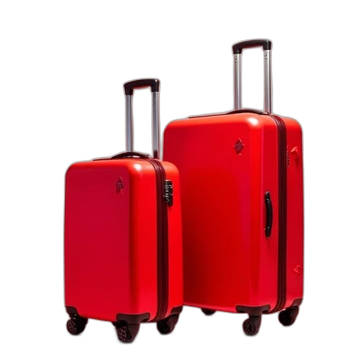 furniture, 3d render, red, trolley transparent PNG cut-out