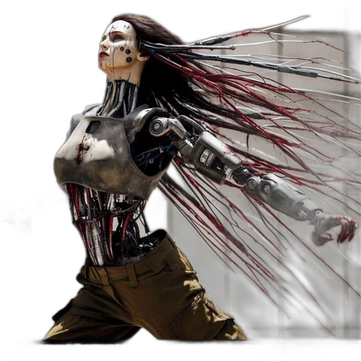 concept art, comic book art, photorealistic, fantasy art transparent PNG cut-out
