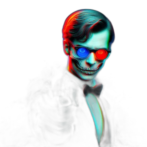 mask, face, robot, jacket transparent PNG cut-out
