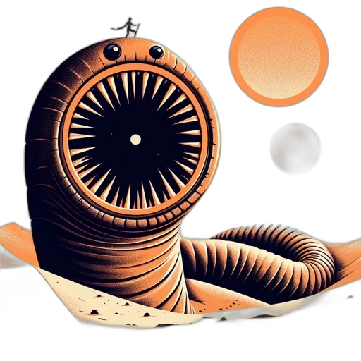 robot, creature, staff, concept art transparent PNG cut-out