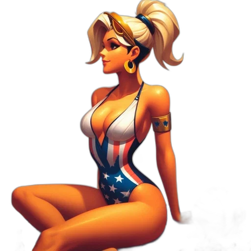 dress, comic book art, cartoon, concept art transparent PNG cut-out