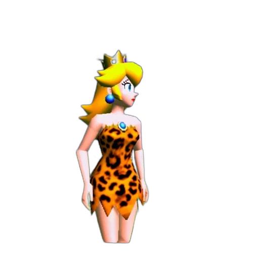 dress, staff, animal, crown transparent PNG cut-out