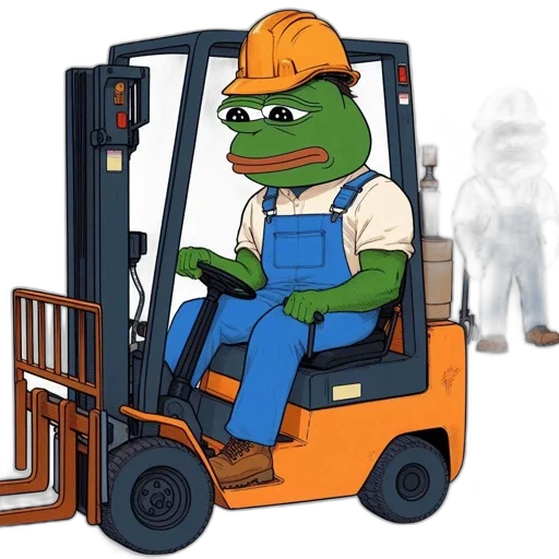 robot, furniture, staff, two transparent PNG cut-out