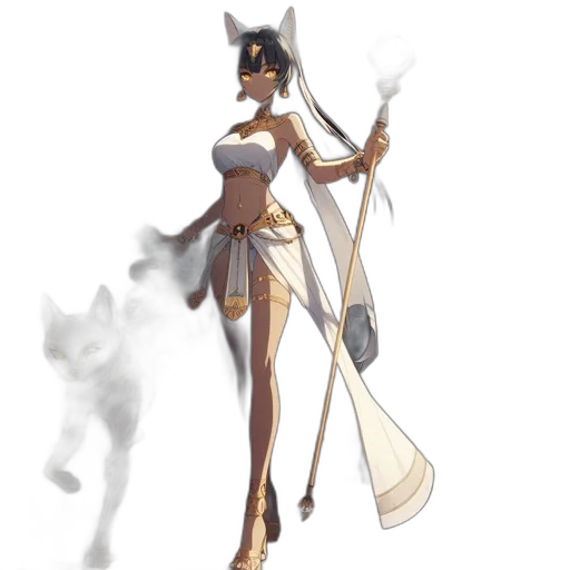 staff, weapon, sword, dress transparent PNG cut-out