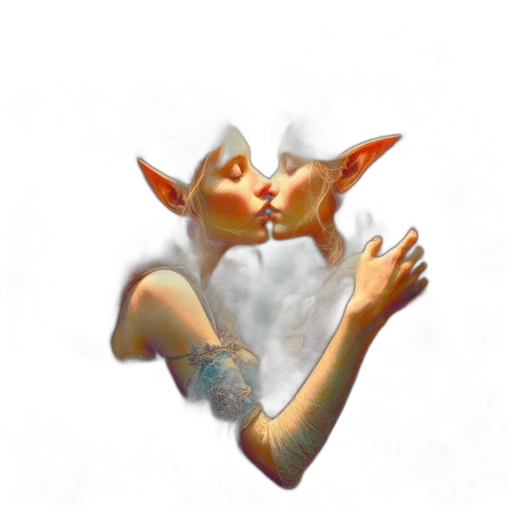 face, mask, staff, creature transparent PNG cut-out