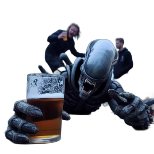 creature, robot, jacket, animal transparent PNG cut-out